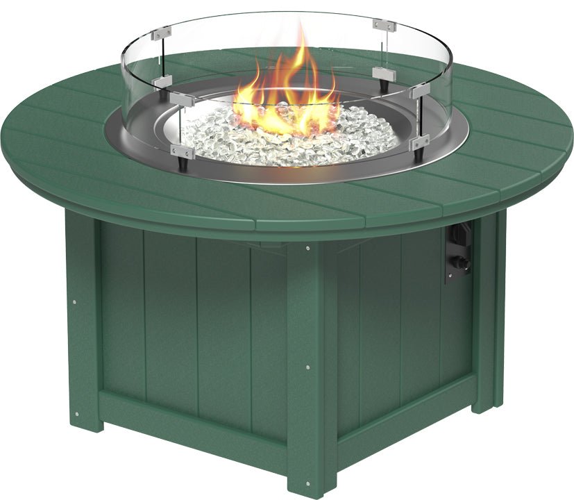 LuxCraft Lumin Fire Pit 46" Round - Ever Season Furniture