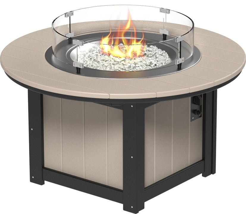 LuxCraft Lumin Fire Pit 46" Round - Ever Season Furniture
