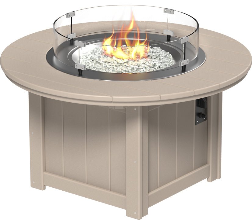 LuxCraft Lumin Fire Pit 46" Round - Ever Season Furniture