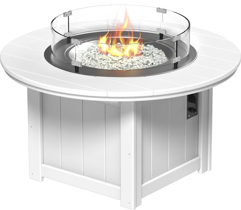 LuxCraft Lumin Fire Pit 46" Round - Ever Season Furniture