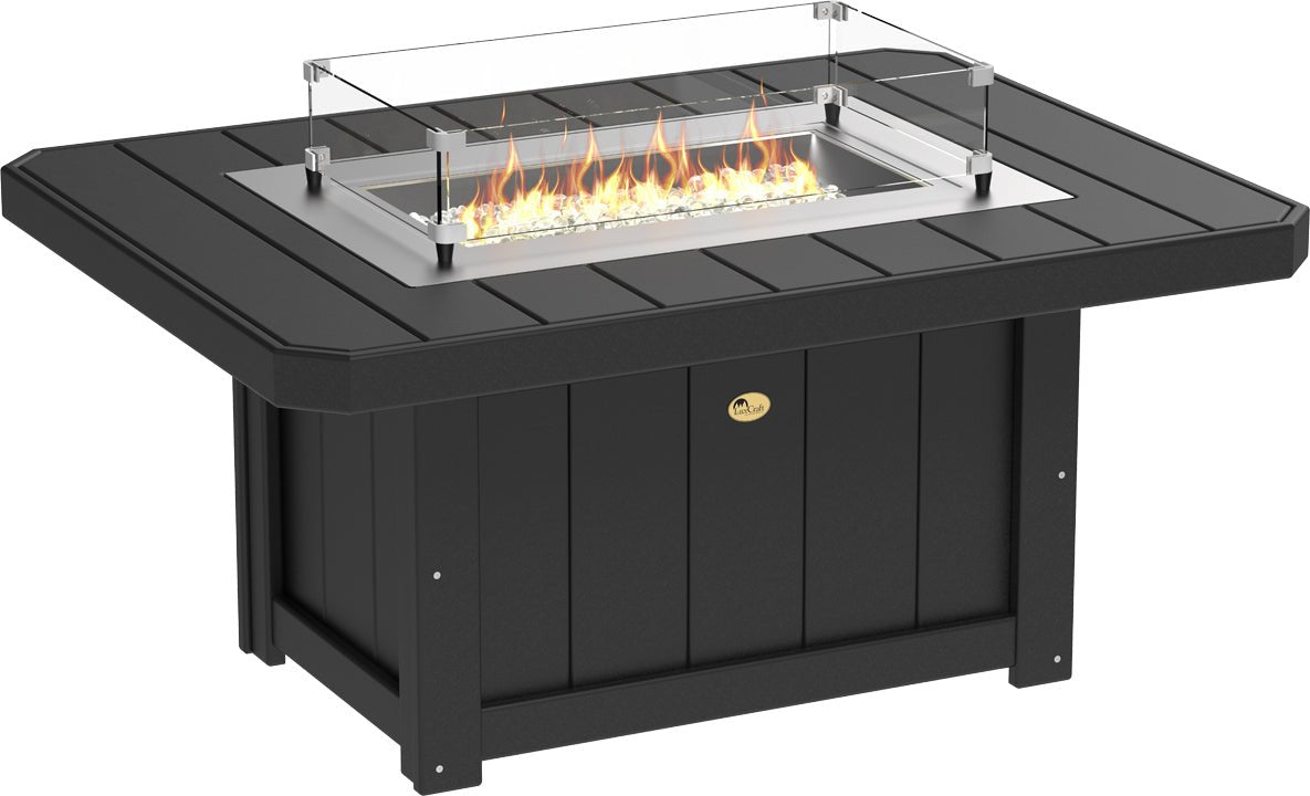 LuxCraft Lumin Fire Pit 51" Rectangular - Ever Season Furniture