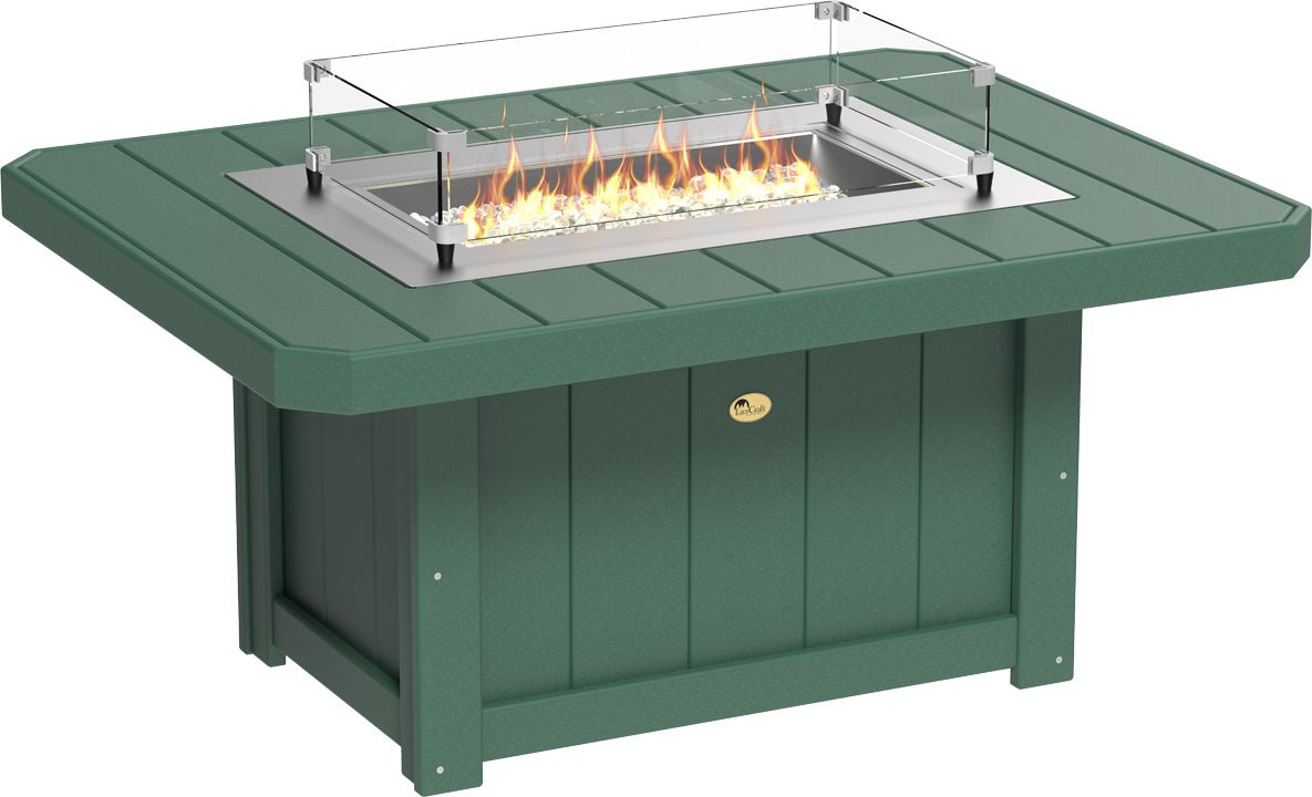 LuxCraft Lumin Fire Pit 51" Rectangular - Ever Season Furniture