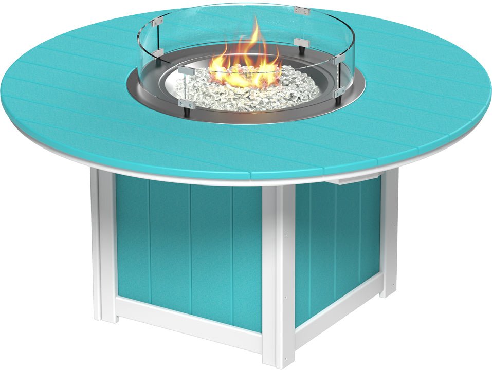 LuxCraft Lumin Fire Table 60" Round - Ever Season Furniture