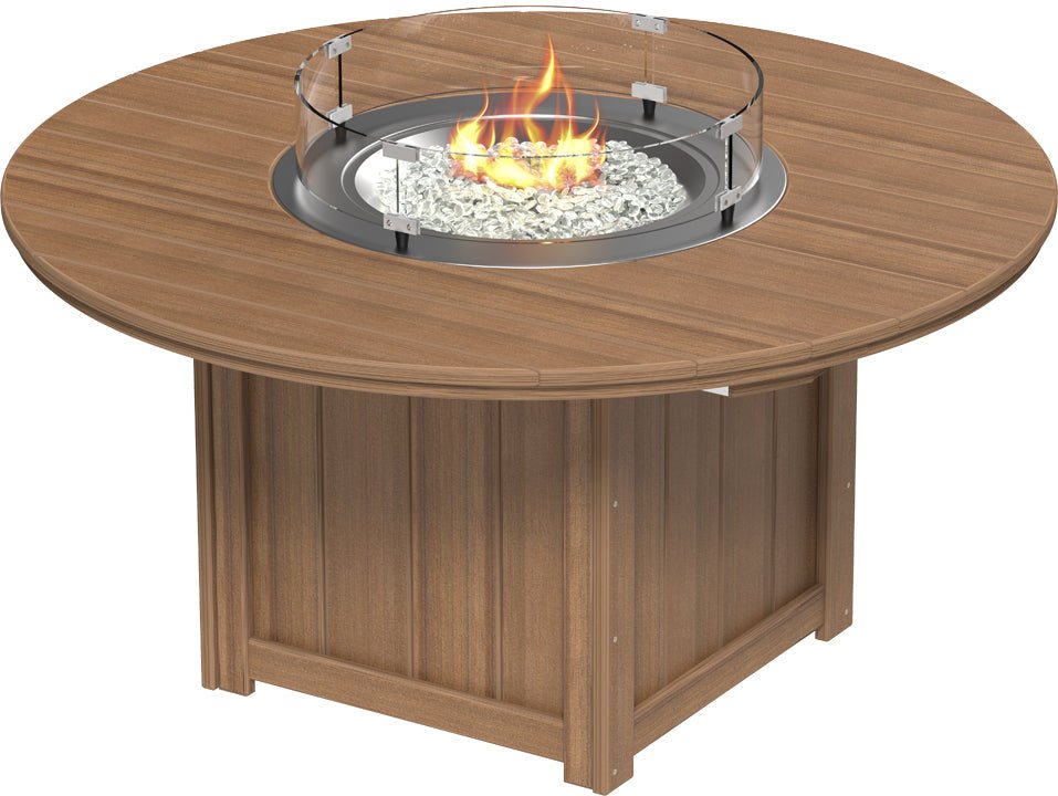 LuxCraft Lumin Fire Table 60" Round - Ever Season Furniture
