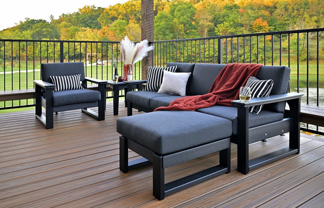 LuxCraft Lanai Deep Seating OTTOMAN - Ever Season Furniture