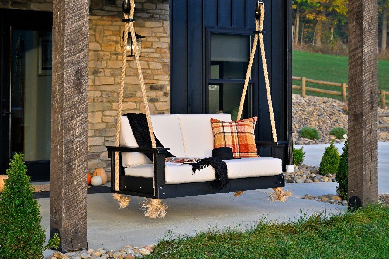 LuxCraft Lanai Deep Seating LOVESEAT SWING - Ever Season Furniture