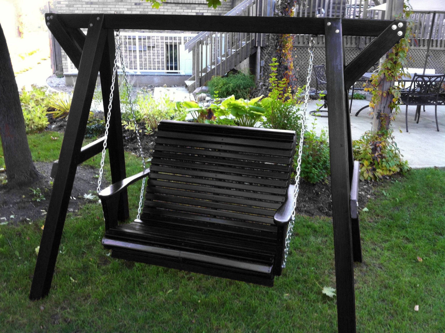 Lovers 2 - Person Bench Swing with Frame (Made - to - Order) - Ever Season Furniture