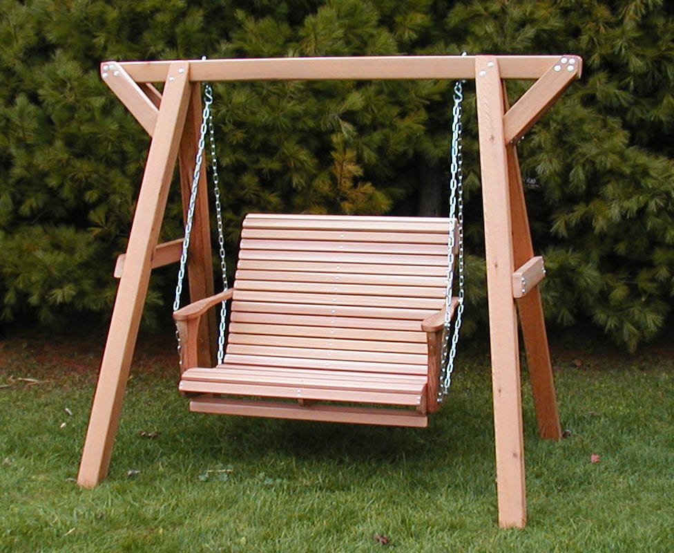 Lovers 2 - Person Bench Swing with Frame (Made - to - Order) - Ever Season Furniture