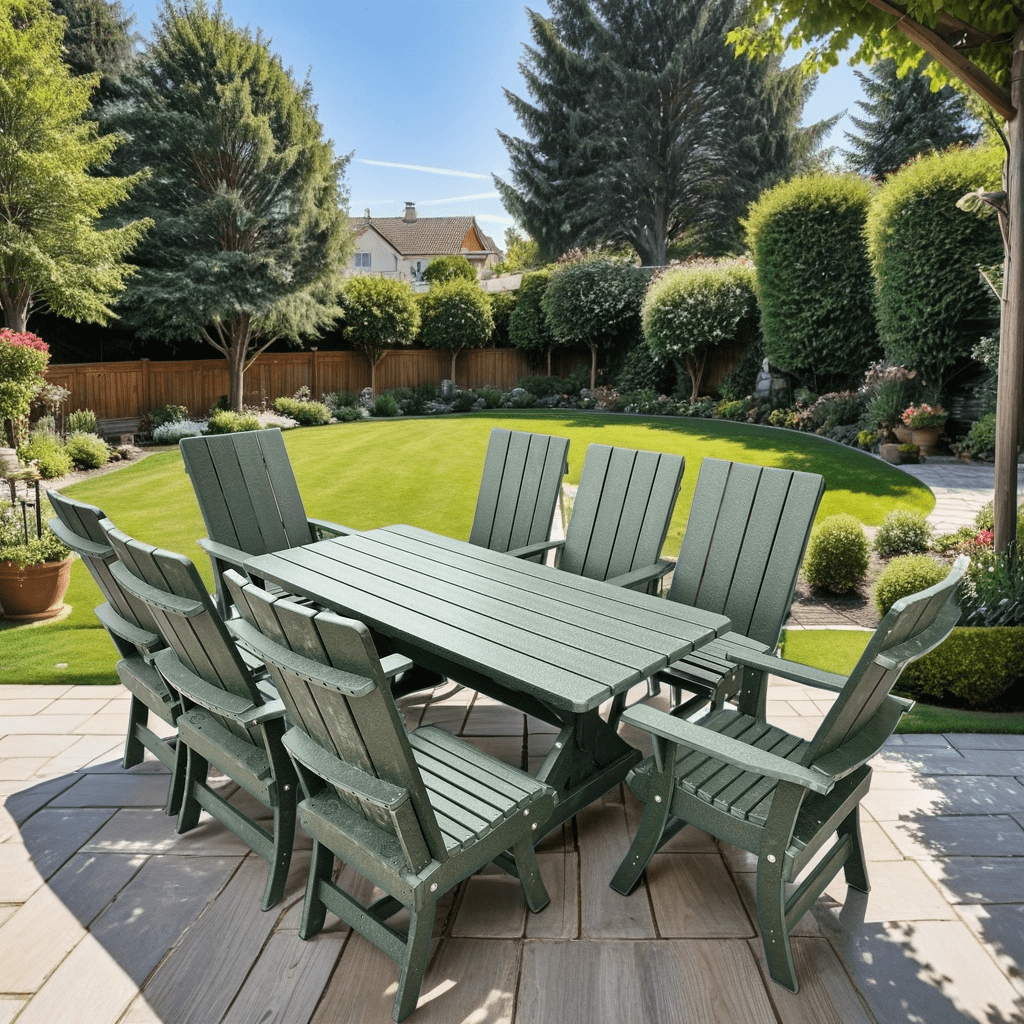 Modern Dining Set for 8 with 6' Table (Made - to - Order) - Ever Season Furniture