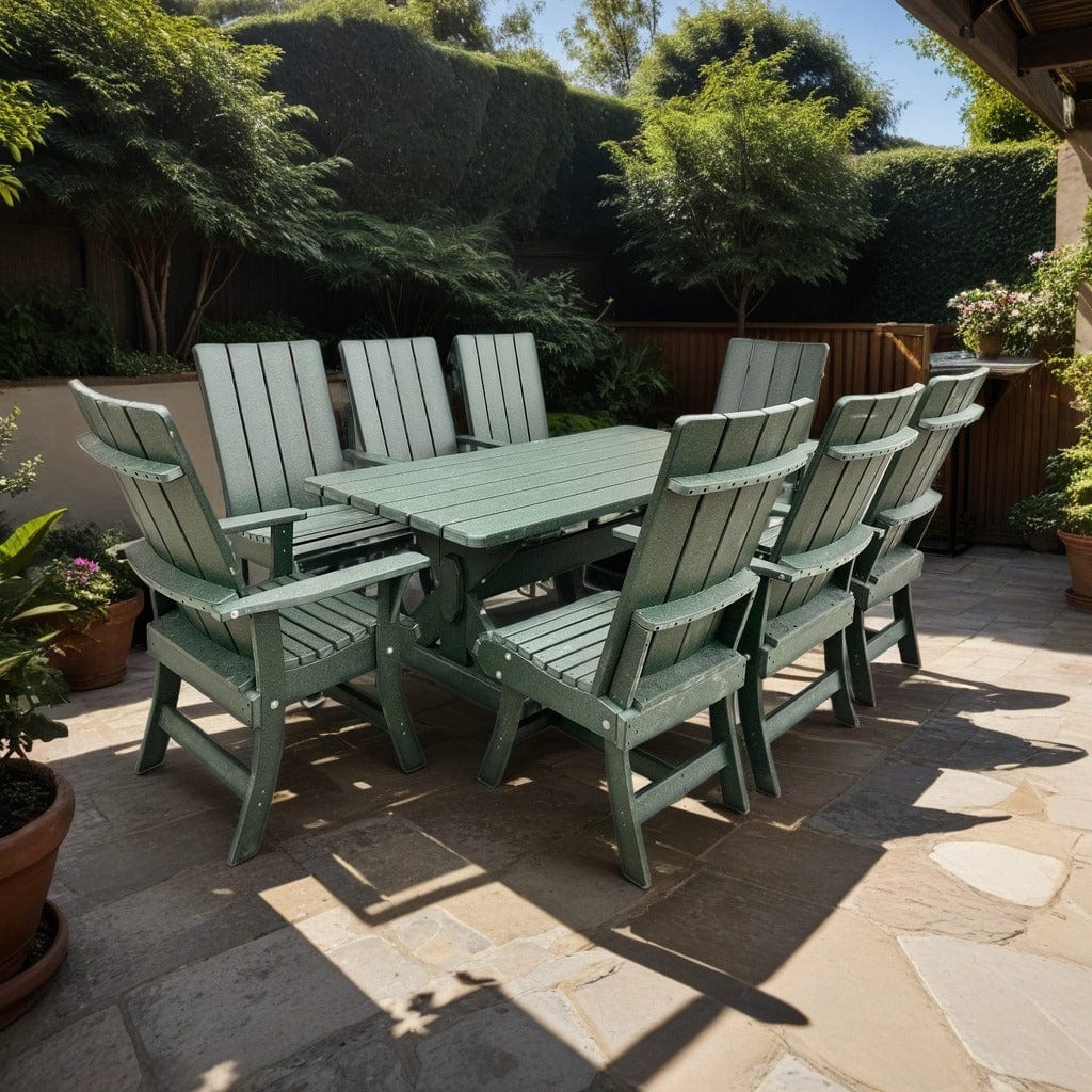 Modern Dining Set for 8 with 6' Table (Made - to - Order) - Ever Season Furniture
