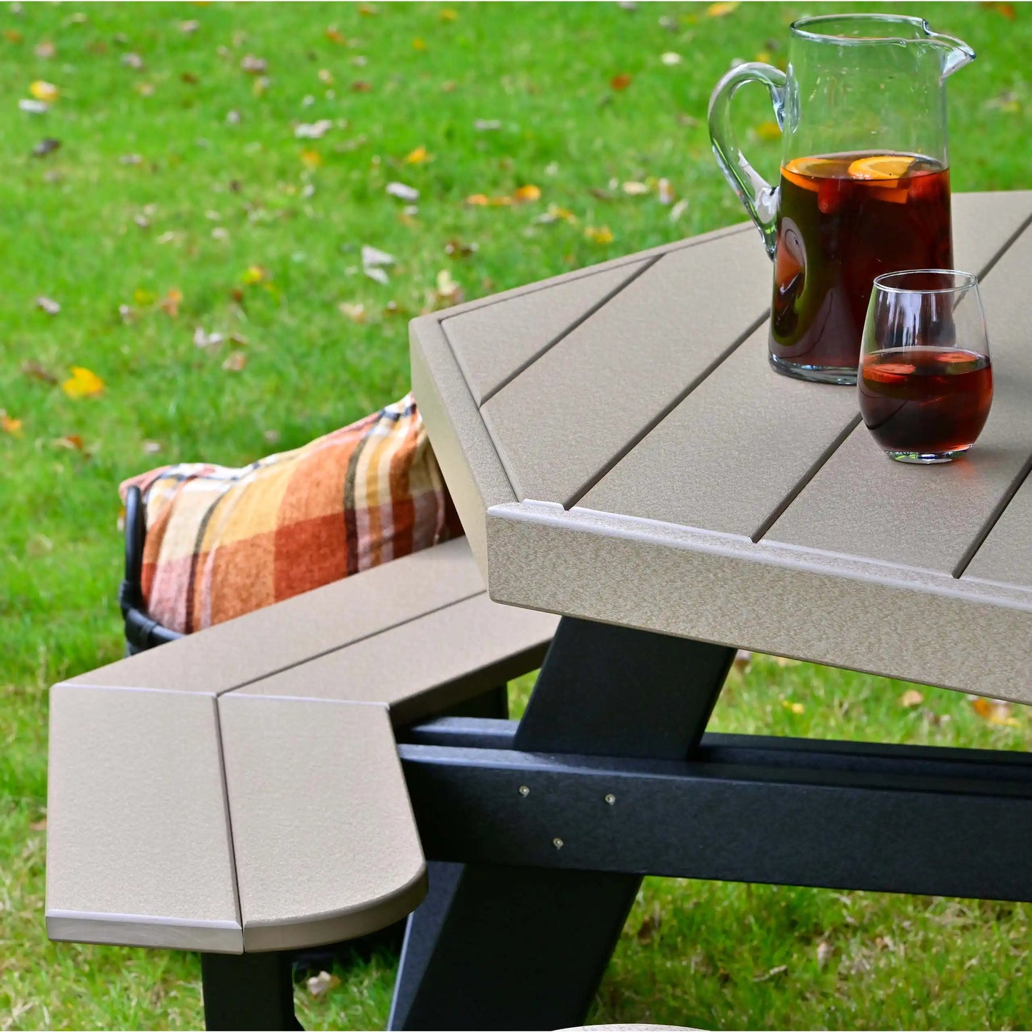 LuxCraft Octagon Picnic Table - Ever Season Furniture