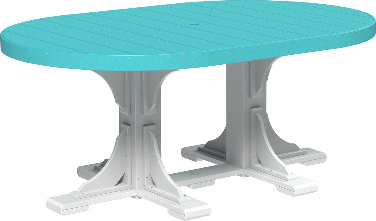LuxCraft 4' x 6' Oval Table - Ever Season Furniture