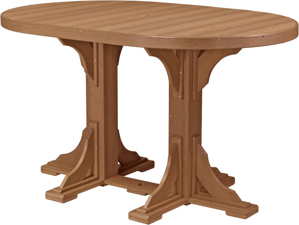 LuxCraft 4' x 6' Oval Table - Ever Season Furniture