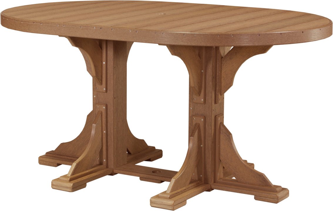 LuxCraft 4' x 6' Oval Table - Ever Season Furniture