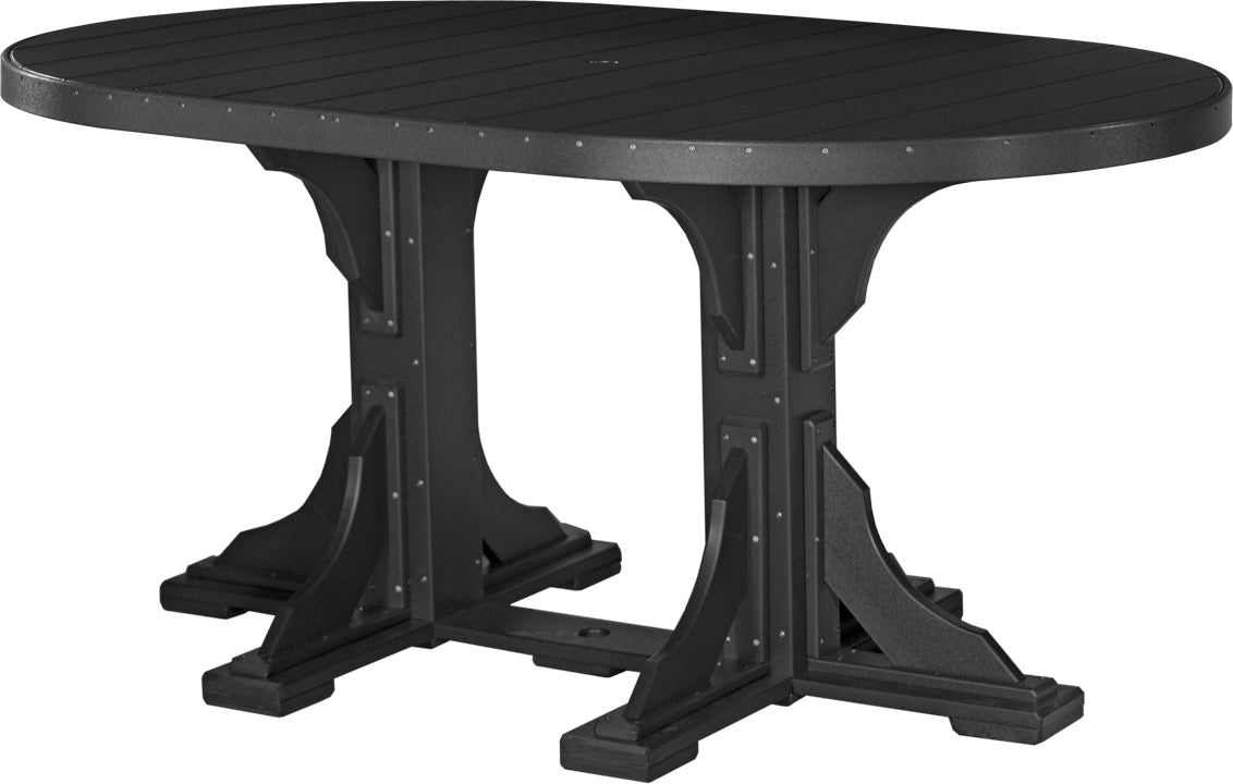 LuxCraft 4' x 6' Oval Table - Ever Season Furniture