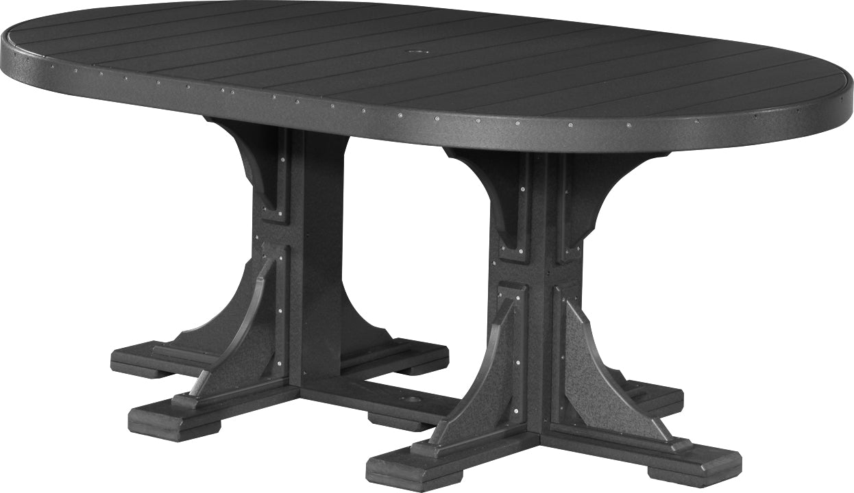 LuxCraft 4' x 6' Oval Table - Ever Season Furniture