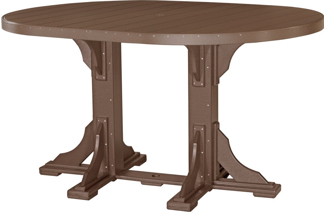 LuxCraft 4' x 6' Oval Table - Ever Season Furniture