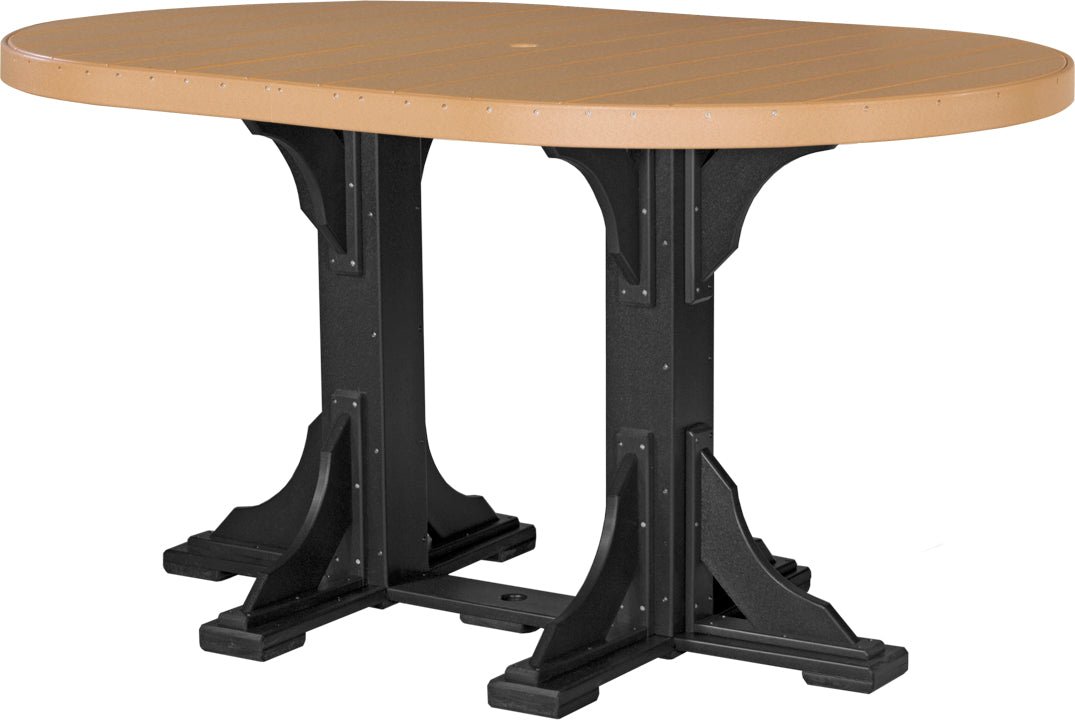 LuxCraft 4' x 6' Oval Table - Ever Season Furniture