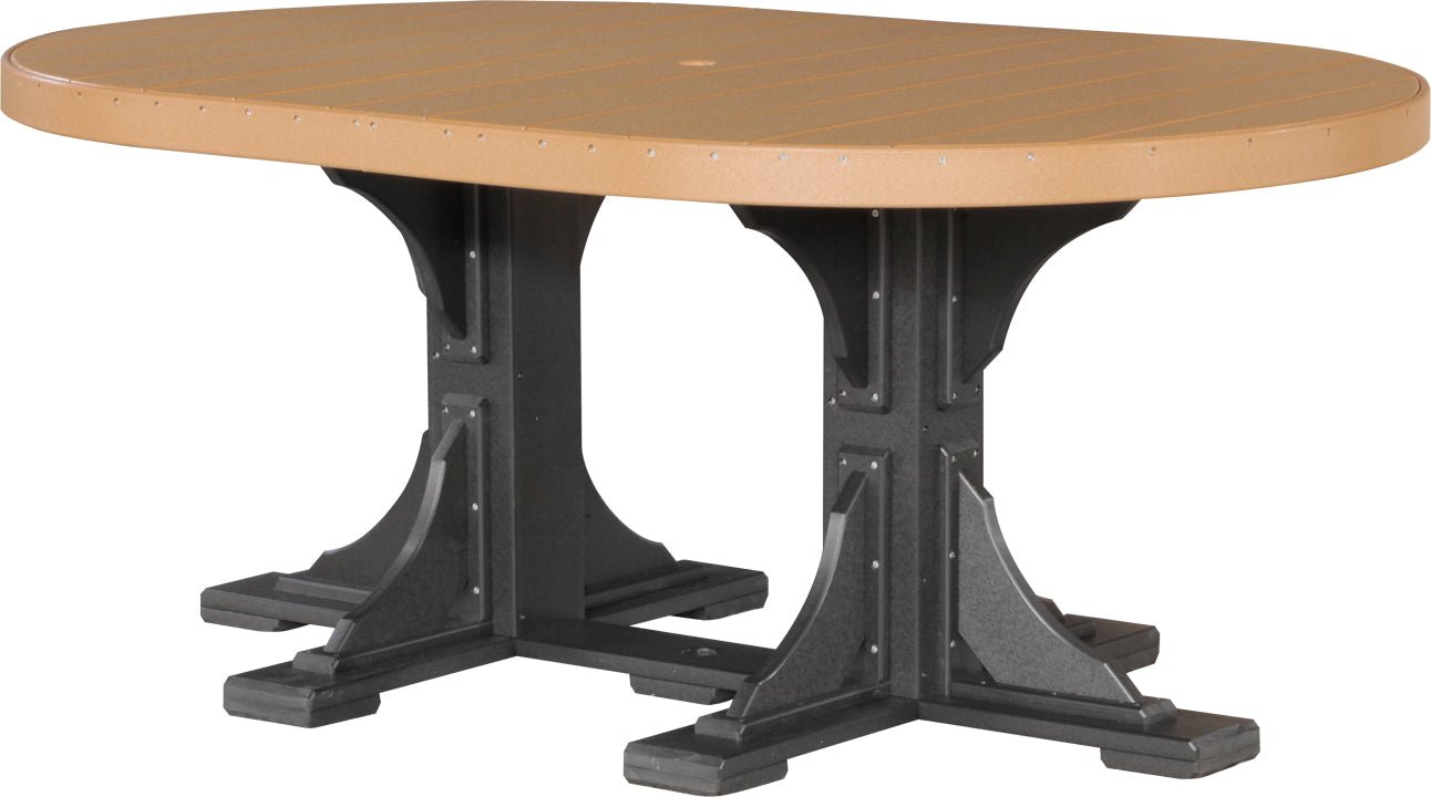 LuxCraft 4' x 6' Oval Table - Ever Season Furniture