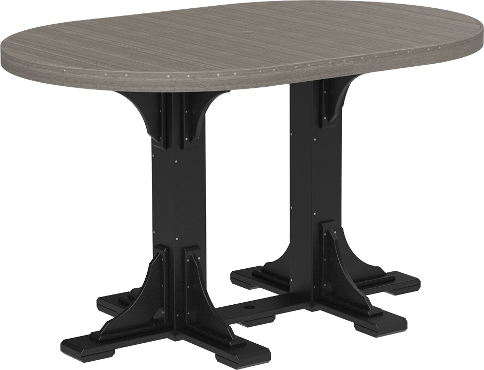 LuxCraft 4' x 6' Oval Table - Ever Season Furniture