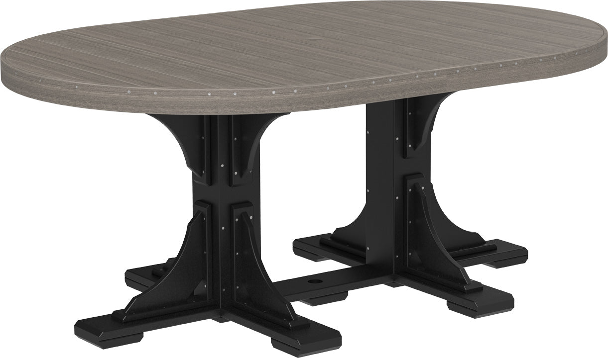 LuxCraft 4' x 6' Oval Table - Ever Season Furniture