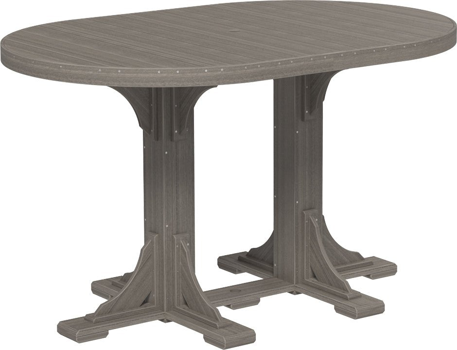 LuxCraft 4' x 6' Oval Table - Ever Season Furniture