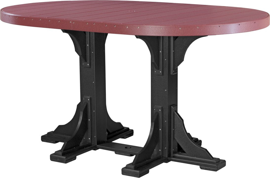 LuxCraft 4' x 6' Oval Table - Ever Season Furniture