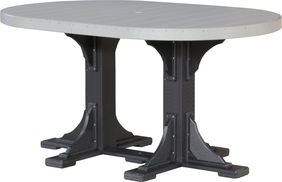 LuxCraft 4' x 6' Oval Table - Ever Season Furniture