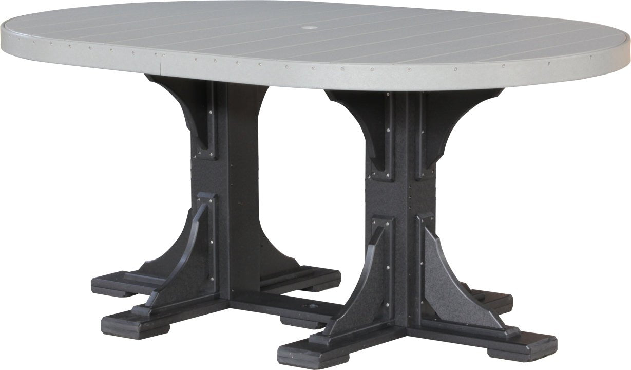 LuxCraft 4' x 6' Oval Table - Ever Season Furniture