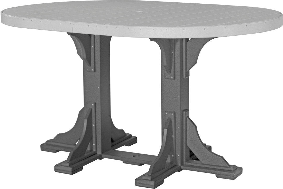 LuxCraft 4' x 6' Oval Table - Ever Season Furniture