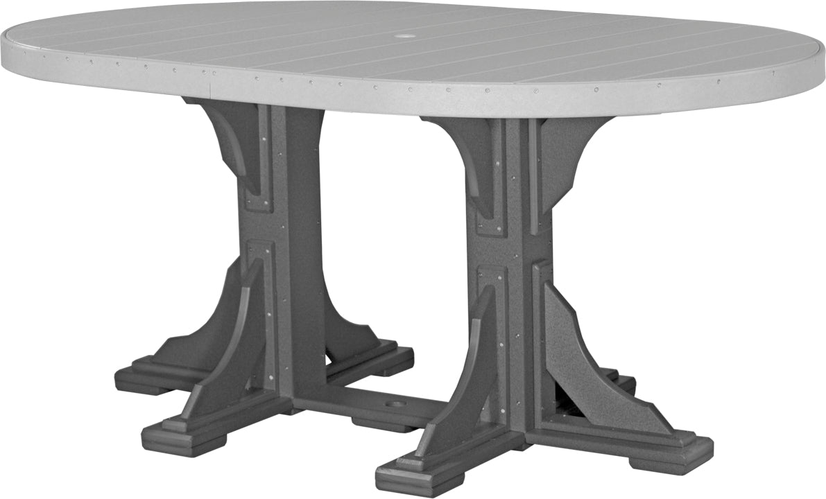 LuxCraft 4' x 6' Oval Table - Ever Season Furniture