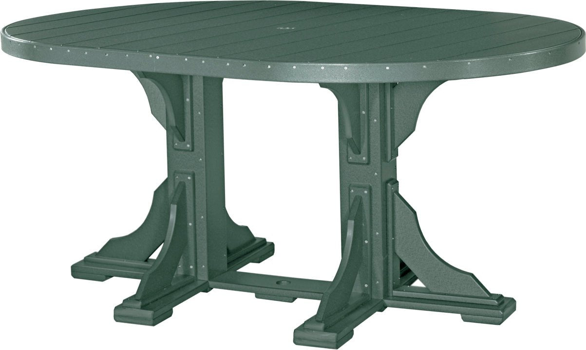 LuxCraft 4' x 6' Oval Table - Ever Season Furniture