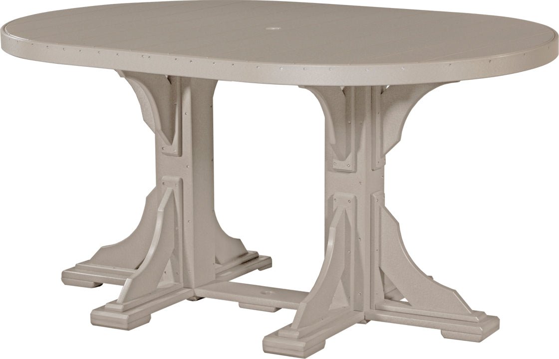 LuxCraft 4' x 6' Oval Table - Ever Season Furniture