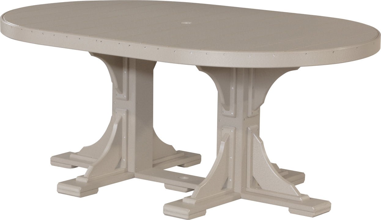LuxCraft 4' x 6' Oval Table - Ever Season Furniture