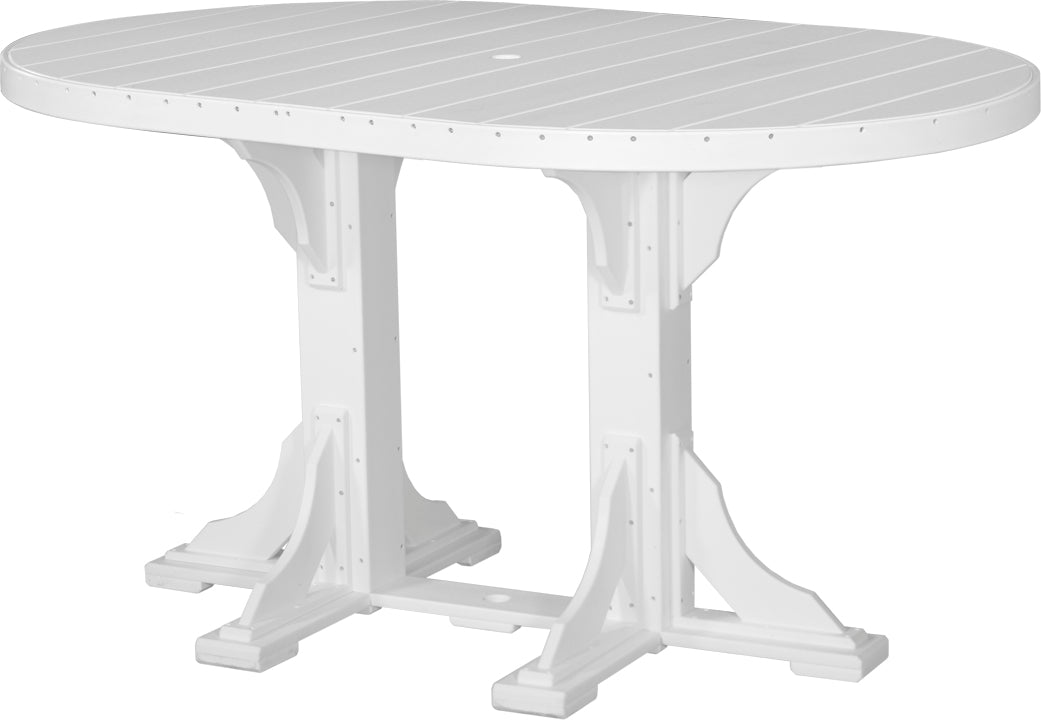 LuxCraft 4' x 6' Oval Table - Ever Season Furniture