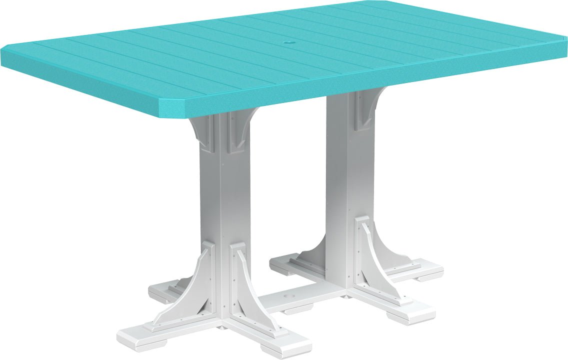 LuxCraft 4' x 6' Rectangular Table - Ever Season Furniture