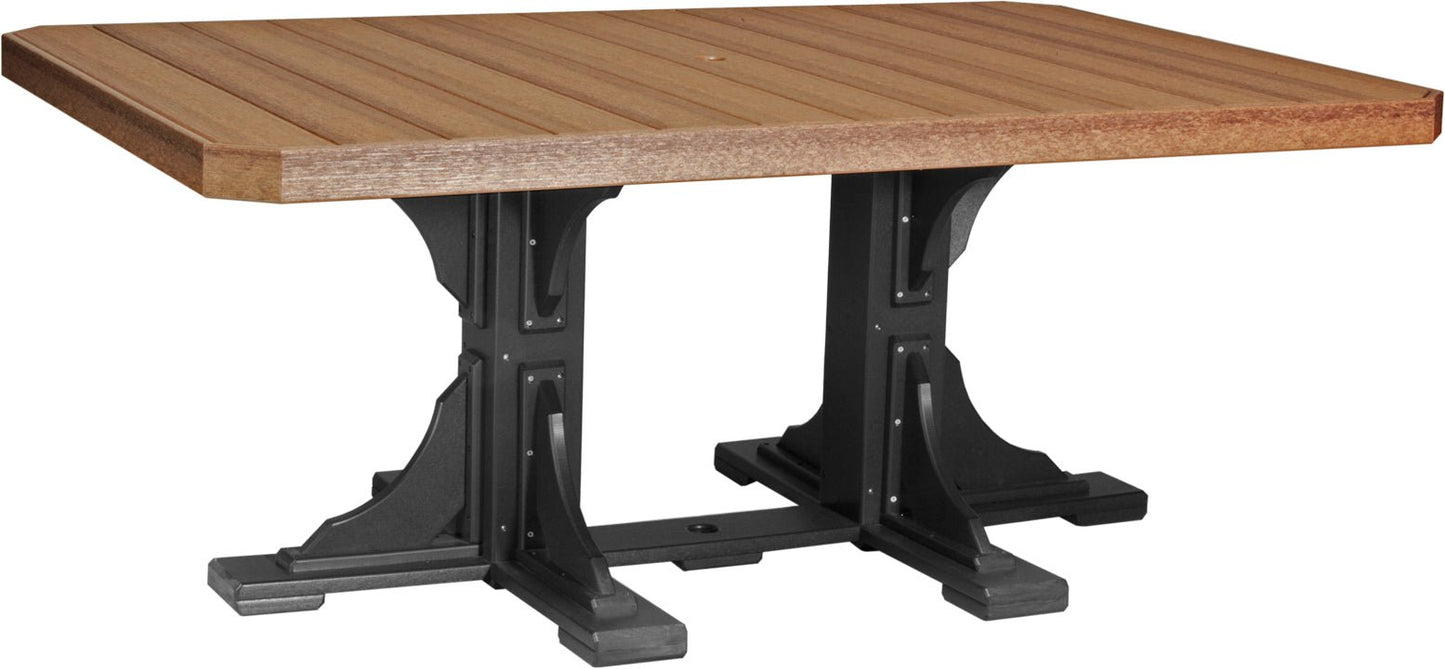 LuxCraft 4' x 6' Rectangular Table - Ever Season Furniture