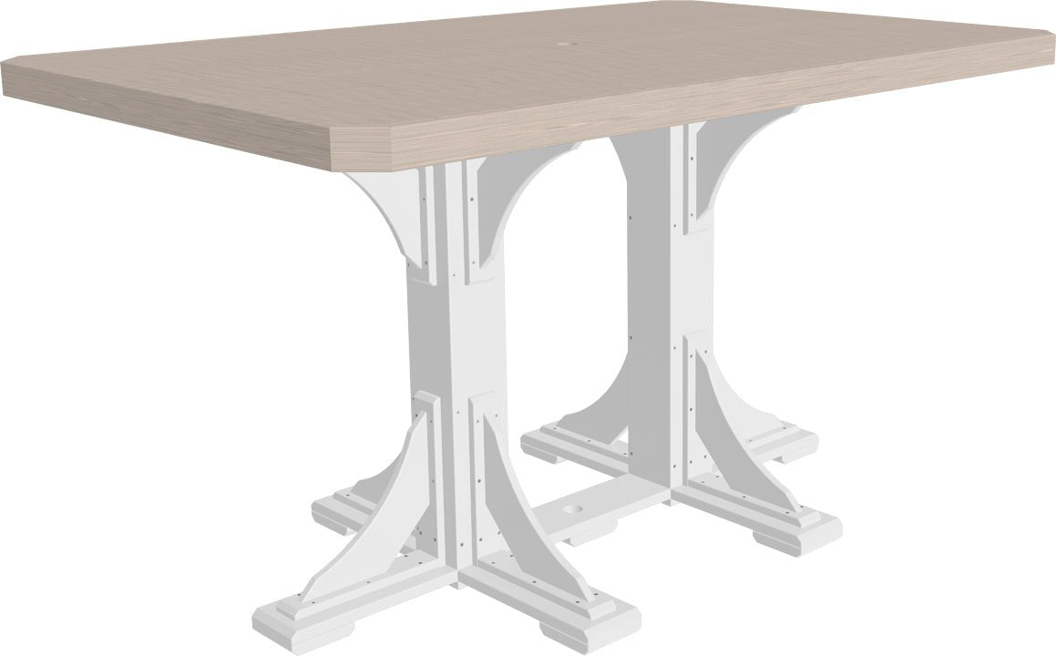 LuxCraft 4' x 6' Rectangular Table - Ever Season Furniture