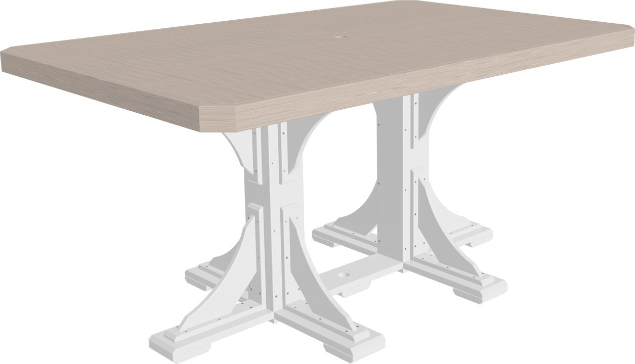 LuxCraft 4' x 6' Rectangular Table - Ever Season Furniture