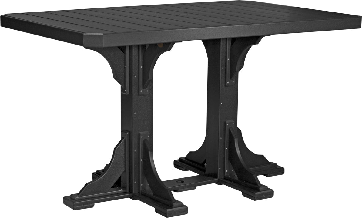 LuxCraft 4' x 6' Rectangular Table - Ever Season Furniture