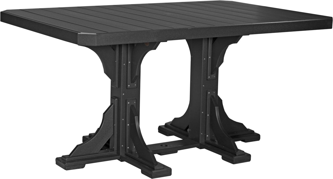 LuxCraft 4' x 6' Rectangular Table - Ever Season Furniture