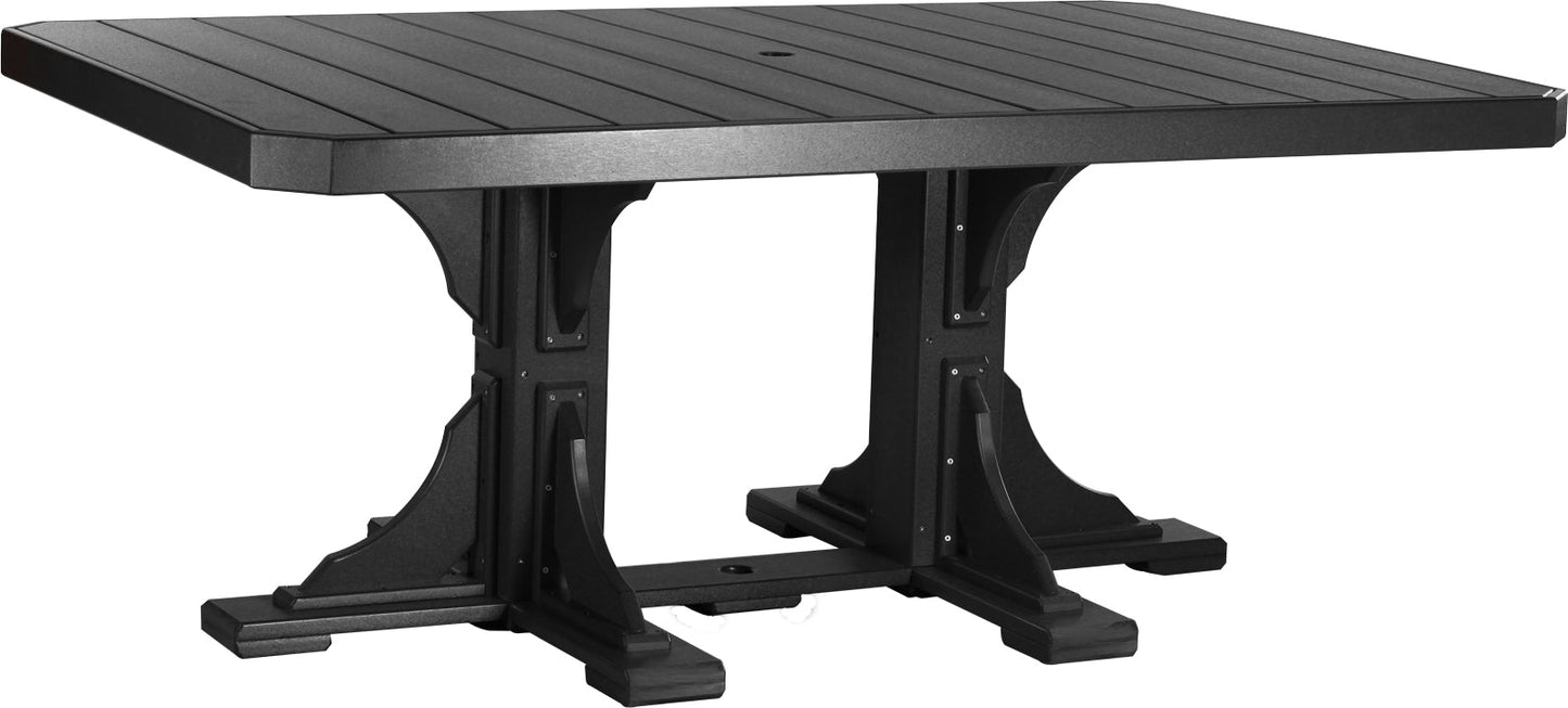 LuxCraft 4' x 6' Rectangular Table - Ever Season Furniture