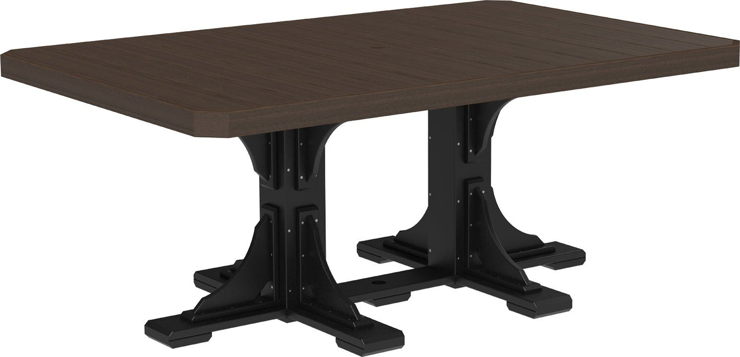 LuxCraft 4' x 6' Rectangular Table - Ever Season Furniture