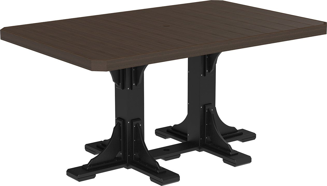 LuxCraft 4' x 6' Rectangular Table - Ever Season Furniture
