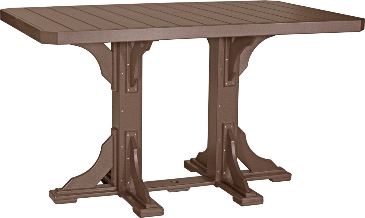 LuxCraft 4' x 6' Rectangular Table - Ever Season Furniture
