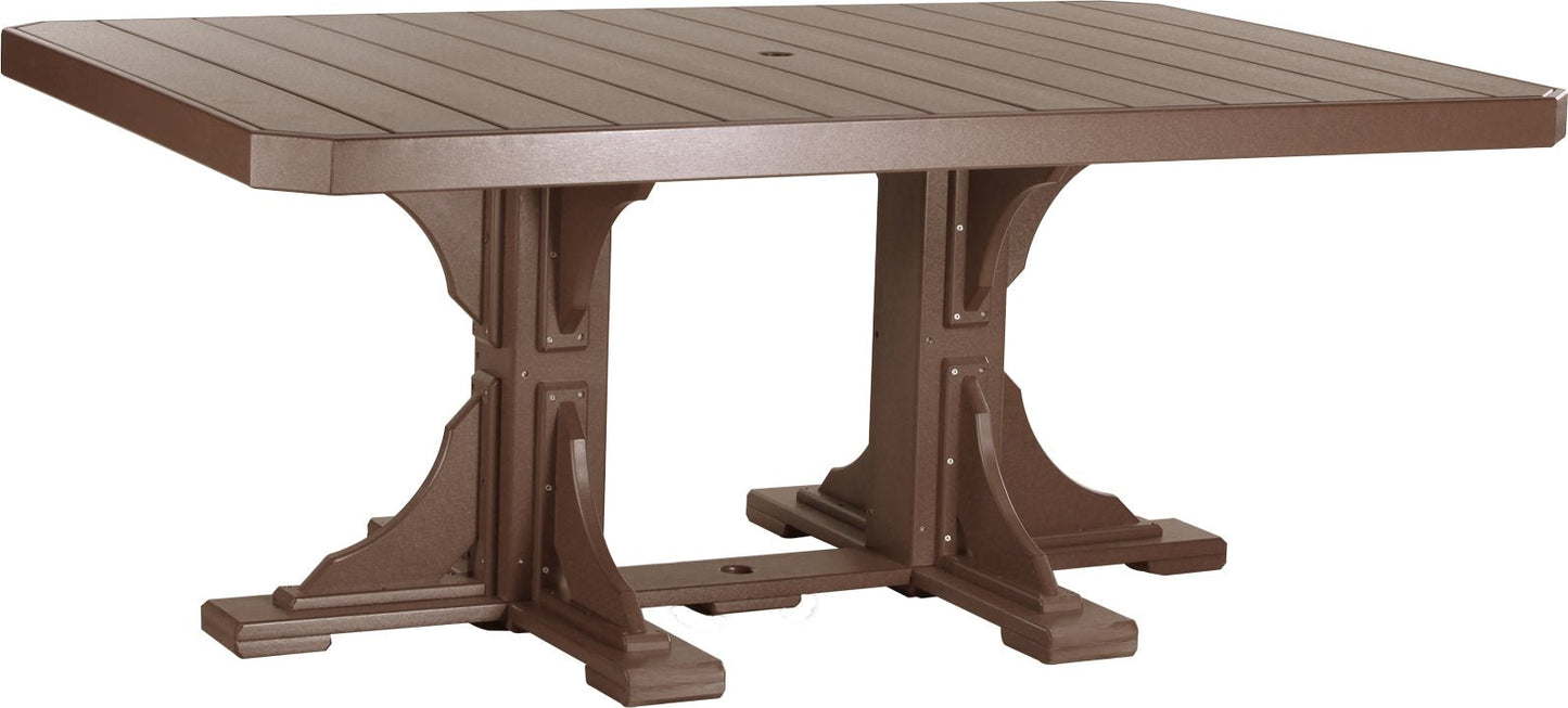 LuxCraft 4' x 6' Rectangular Table - Ever Season Furniture