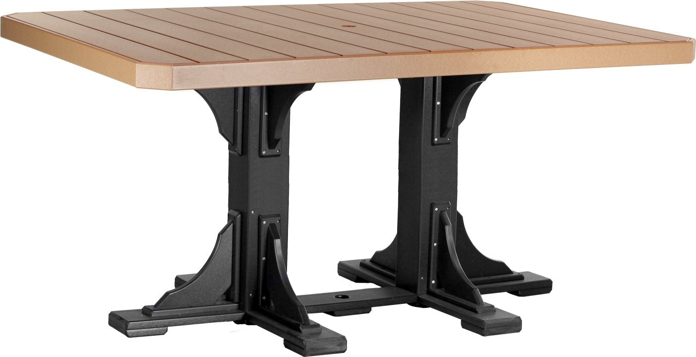 LuxCraft 4' x 6' Rectangular Table - Ever Season Furniture