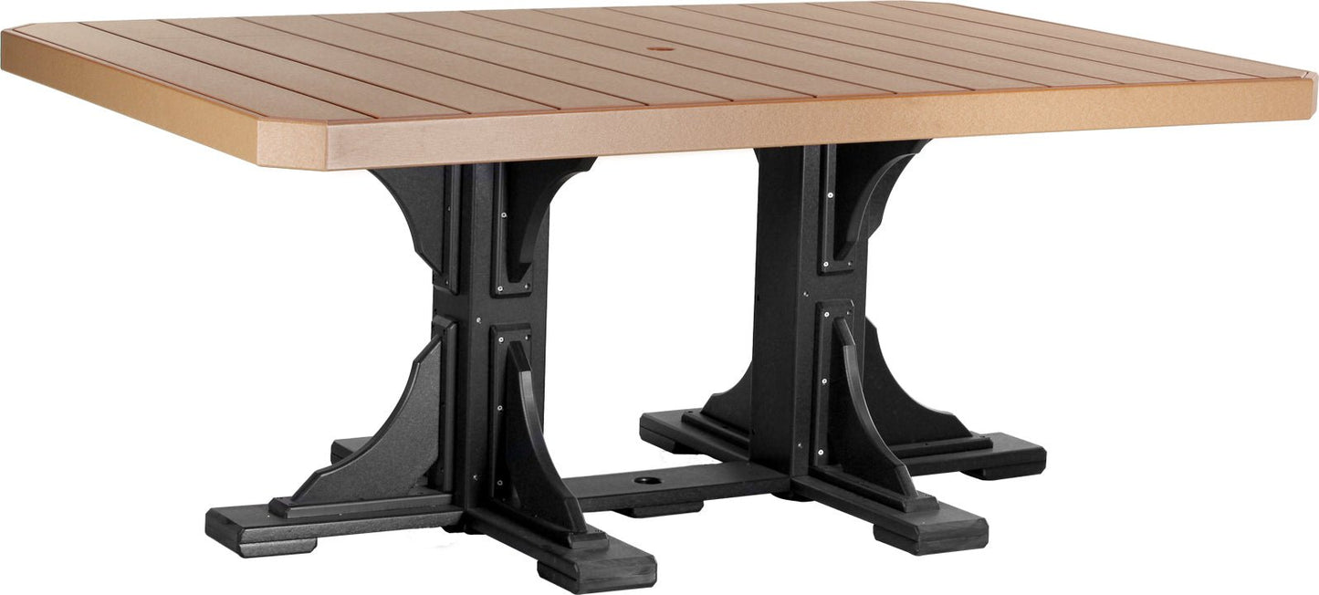 LuxCraft 4' x 6' Rectangular Table - Ever Season Furniture