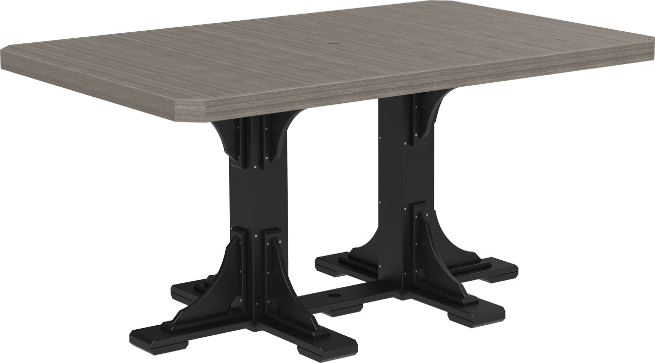 LuxCraft 4' x 6' Rectangular Table - Ever Season Furniture