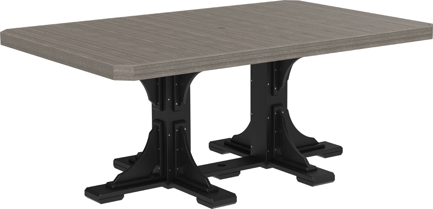 LuxCraft 4' x 6' Rectangular Table - Ever Season Furniture